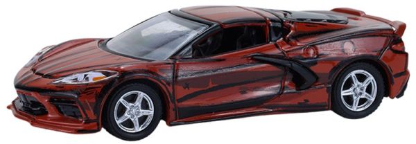 GREEN54120-F - 2020 Corvette Coupe, red - Calamity Cale from the Garbage Pail Kids series, still in blister pack - 1
