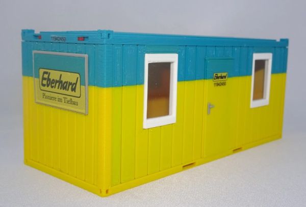 MSM5501/04 - EBERHARD type A site cabin - miniature - 1