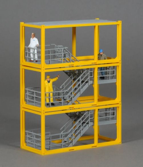 MSM5548/04 - Container - Staircase tower - L.121.1 x W.48.7 x H.155.4 mm - 1