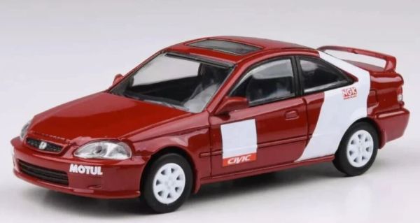 PAR64-55628 - HONDA Civic SI Coupe EM1 1999 red - KANJO LIVERY - 1