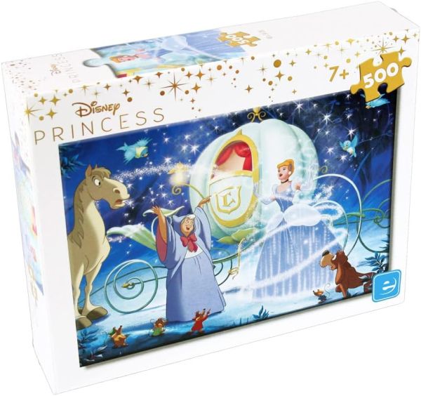 KING55825 - Disney Cinderella 500 pieces jigsaw puzzle - 1