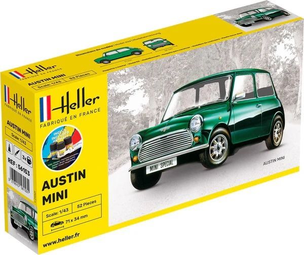 HEL56153 - Starter kit with paint and accessories - MINI to assemble - 1