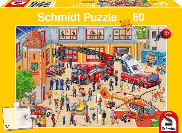 SCM56449 - Puzzle 60 pieces Children's day at the fire station - 1