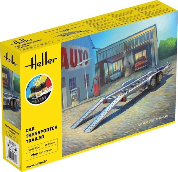 HEL56774 - Assembly and Paint Kit - Car Transporter - 1