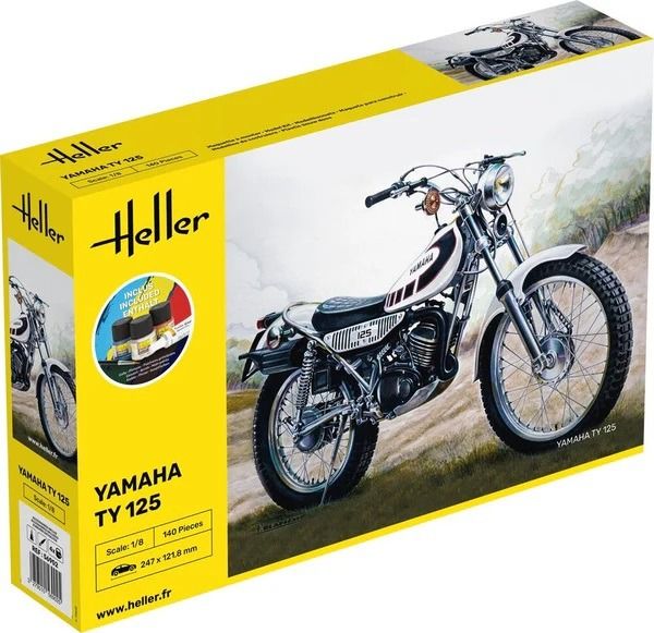 HEL56902 - Assembly and Paint Kit - YAMAHA TY 125 - 1