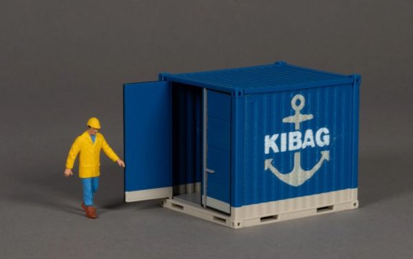 MSM5703/02 - 10-foot material container – KIBAG – L.59.8 x W.48.8 x H.51.8 mm - 1