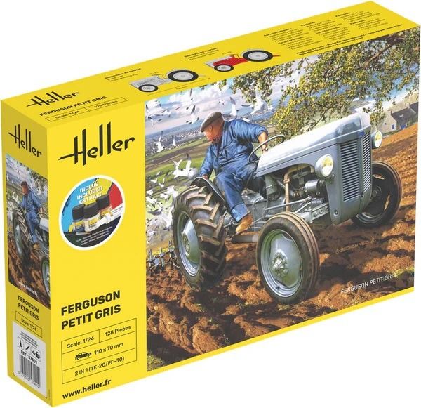 HEL57401 - Starter kit with paint and accessories - FERGUSON Little Grey - 1