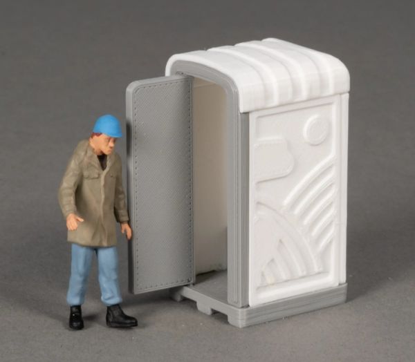MSM5750/03 - Portable toilet – White – L.24.4 x W.22.4 x H.45.4 mm - 1