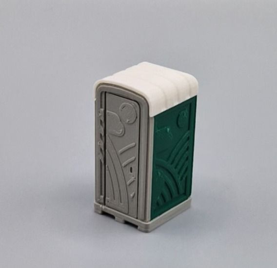 MSM5750/06 - Construction toilet – Green – L.24.4 x W.22.4 x H.45.4 mm - 1
