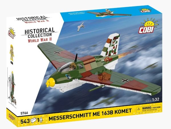 COB5766 - Military Aircraft Messerschmitt Me 163B Komet - 543 pieces - 1