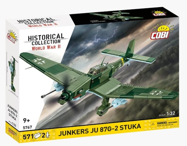 COB5767 - Military Aircraft Junkers Ju 87G-2 Stuka - 571 pieces - 1