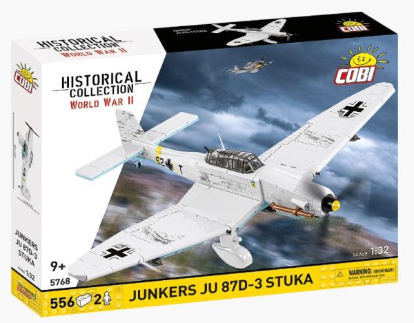 COB5768 - Military Aircraft Junkers Ju 87D-3 Stuka - 556 pieces - 1
