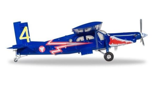 HER580274 - Airplane PILATUS PC-6 Austrian Air Force Blaue Elise - 1
