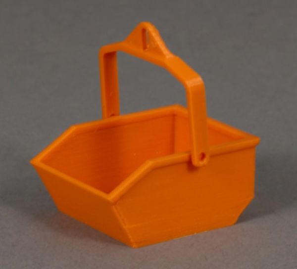 MSM5803/02 - Rubble skip – Orange – L.31 x W.25.9 x H.34.3 mm - 1