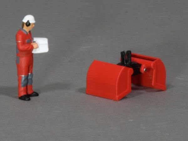MSM5805/01 - Gripper – Red – L.33.6 x W.20 x H.17.5 mm - 1