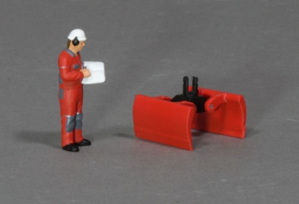 MSM5807/01 - Universal gripper clamp – Red – L.34 x W.25 x H.17.5 mm - 1