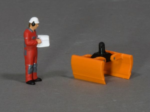 MSM5807/03 - Universal gripper – Orange – L.34 x W.25 x H.17.5 mm - 1
