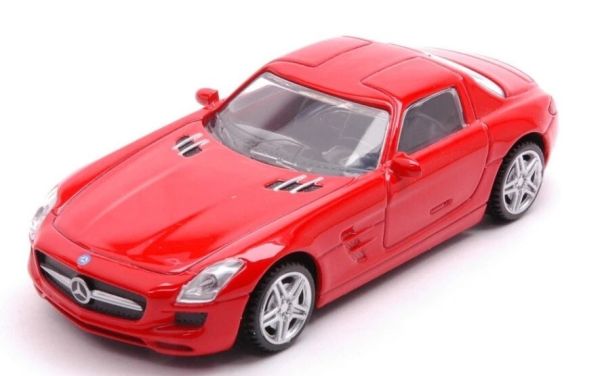 RAS58100ROUGE - Red MERCEDES-BENZ SLS AMG - 1