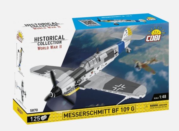 COB5870 - Messerschmitt BF 109G Military Aircraft - 125 Pieces - 1
