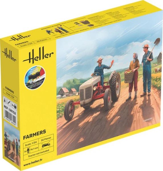 HEL58752 - Starter kit with paint and accessories - Farmers - 1