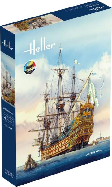 HEL58899 - Assembly and Paint Kit - Royal Sun Ship - 1