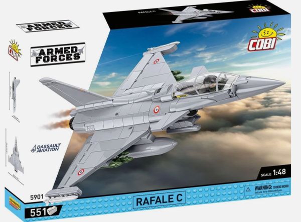COB5901 - Rafale C Military Aircraft - 551 Pieces - 1