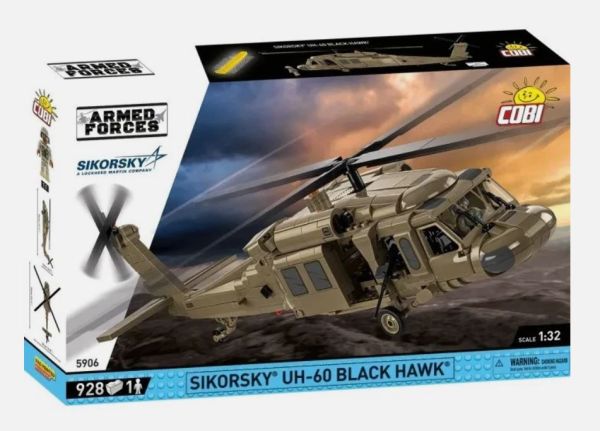COB5906 - SIKORSKY UH-60 Black Hawk Helicopter - 928 Pieces - 1