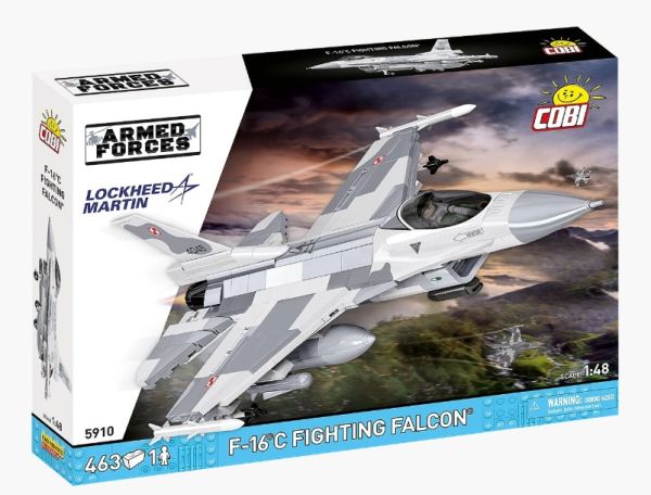COB5910 - Lockheed F-16C Fighting Falcon fighter - 463 pieces - 1