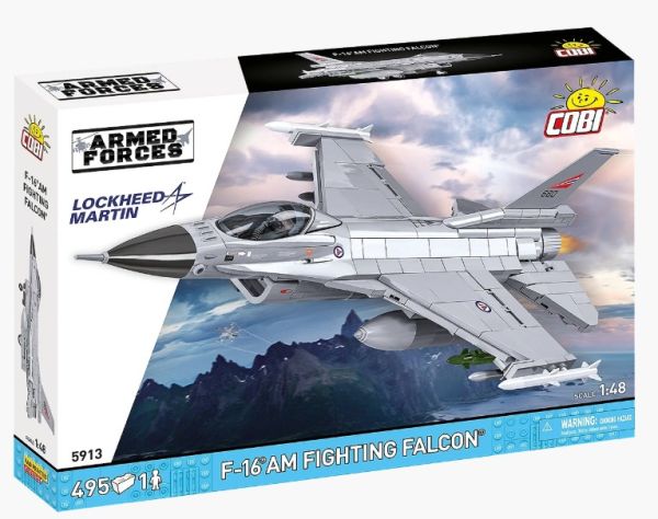 COB5913 - Lockheed F-16AM Fighting Falcon fighter - 495 pieces - 1