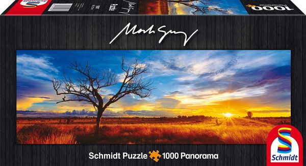 SCM59287 - 1000 Piece Jigsaw Puzzle Oak Desert Sunset in Australia - 1