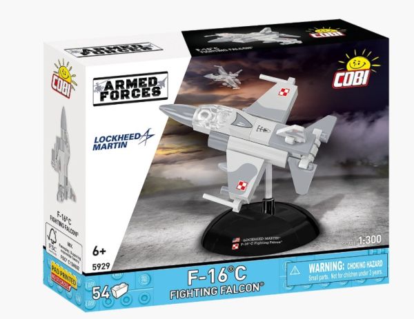 COB5929 - LOCKHEED F-16C Fighting Falcon fighter jet - 54 pieces - 1