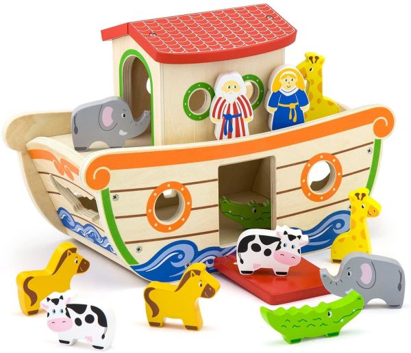 VIG51625 - Wooden Noah's Ark - 1
