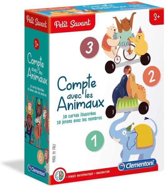 CLE52363 - Little Scientist - Counting with animals - 1