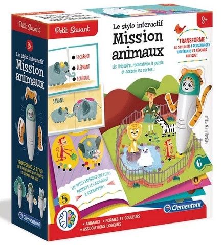 CLE52451 - Petit Savant – Animal mission with interactive pen - 1