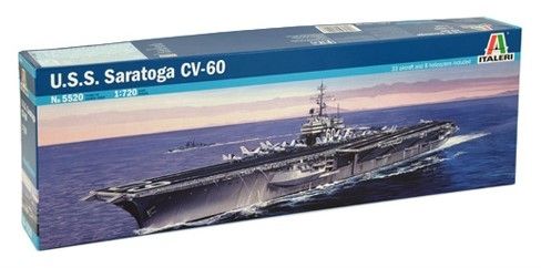 ITA5520 - Boat USS Saratoga CV-60 to paint - 1