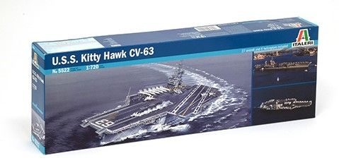 ITA5522 - Aircraft carrier USS Kitty Hawk CV-63 to be painted - 1