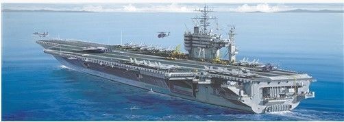 ITA5531 - USS Theodore Roosevelt aircraft carrier to paint - 1