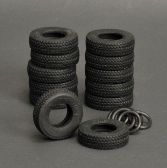 YCC560-3 - 12 Tires 16.00 / R25 for LIEBHERR LTM 1350 crane - 1