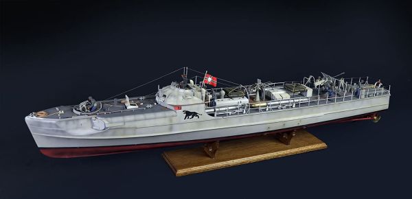 ITA5603 - Boat Schnellboot Typ S-100 PRM to assemble and paint - 1