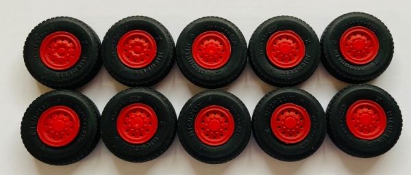 YCC561-3 - Tires and rims for LIEBHERR LTM 1200-5.1 MAMMOET crane - 1