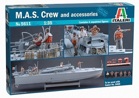 ITA5611 - MAS Crew Boat with PT Boat Crew Accessory - 1