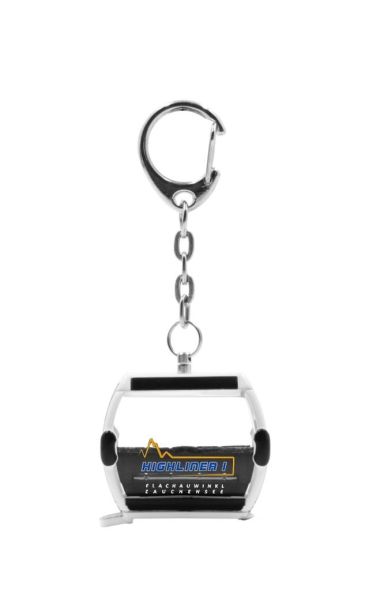 JC80132 - White OMEGA gondola keyring - HIGH LINER - 1