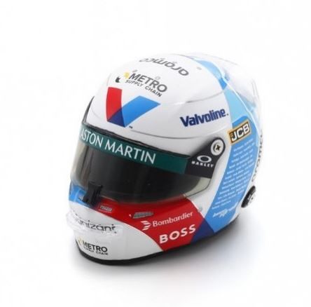 SPA5HF163 - HELMET for the 2024 British GP - ASTON MARTIN Aramco F1 Team - Lance STROLL - 1