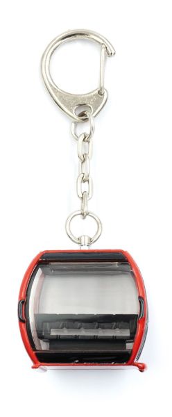 JC80751 - Red OMEGA V gondola keyring - 1