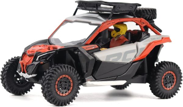 DCM60003 - CAN-AM Maverick X3 X rs Turbo RR gray and red - Sand version - 1