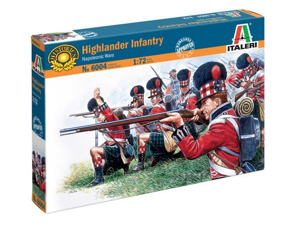 ITA6004 - Highland Infantry Soldiers to assemble and paint - 1