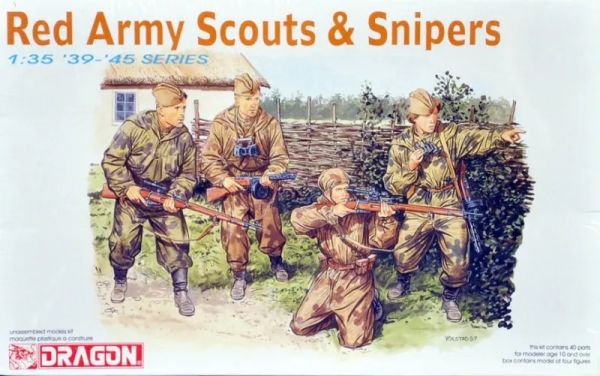 DRA6068 - Scouts and snipers of the Red Army to be assembled and painted - 1