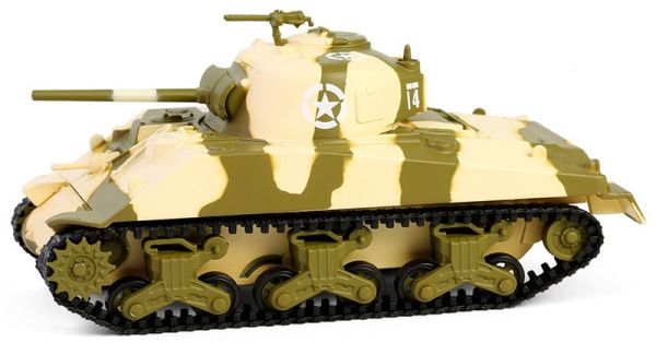 GREEN61050-B - SHERMAN M4 US Army tank 756th Battalion 1944 from the BATAILLON 64 series in blister pack - 1