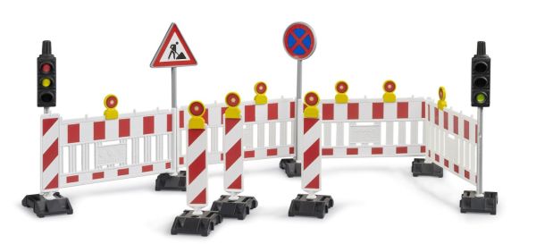 BRU62009 - Road Safety Set with Accessories and Traffic Lights - 1