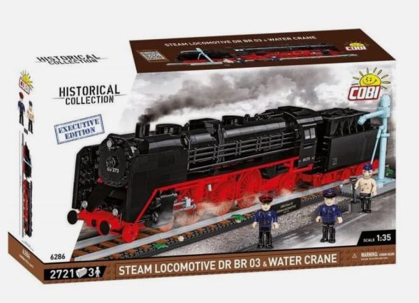COB6286 - DR BR 03 Steam Locomotive with Water Fountain - 2721 Pieces - 1
